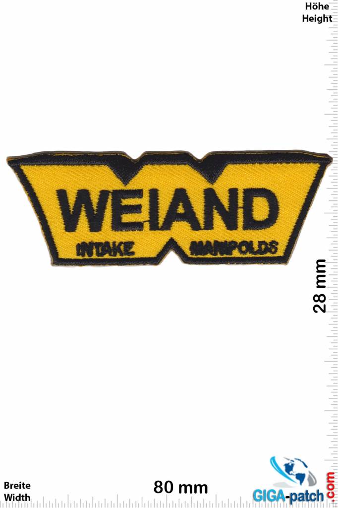 Weiand Logo - Weiand - Patch - Back Patches