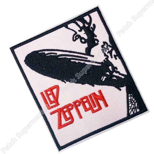 Zeppelin Logo - US $79.0. 3.25 LED ZEPPELIN Logo Music Band Embroidered IRON ON Patch Rock Punk Heavy Metal Custom Design Patch Available In Patches From Home &