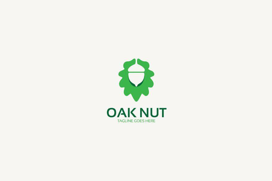 Oak Logo - Oak Nut Logo