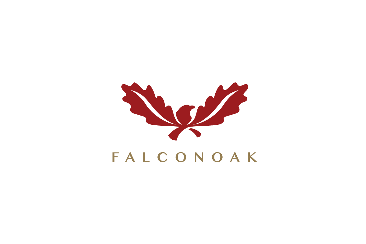 Oak Logo - For Sale: Falconoak Eagle Oak Leaf Logo