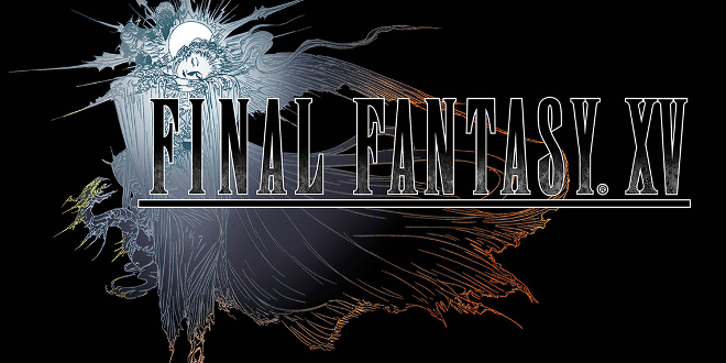FF15 Logo - Final Fantasy XV Comic Fiesta Panel