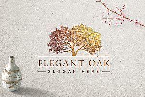 Oak Logo - Oak tree logo Photos, Graphics, Fonts, Themes, Templates ~ Creative ...