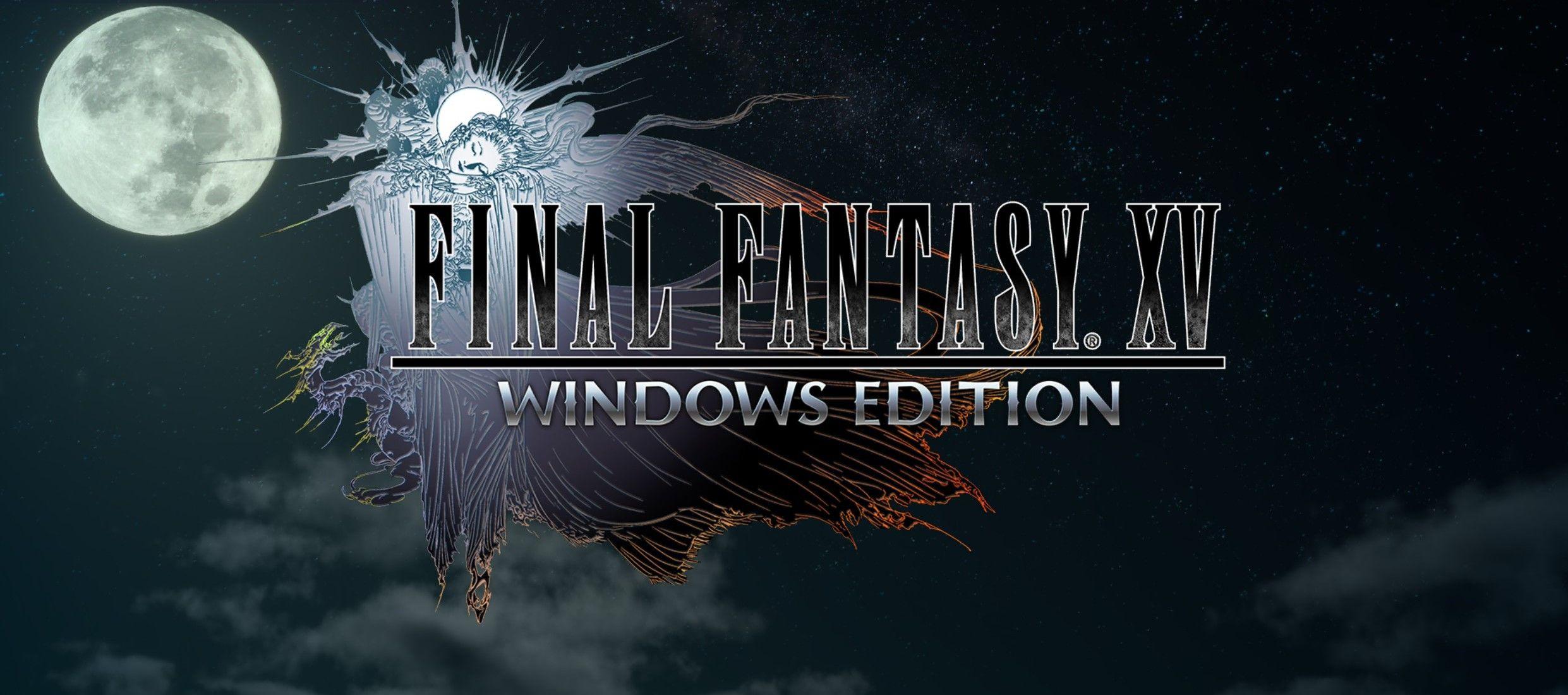 FF15 Logo - Final Fantasy XV for Windows should have been a mess, but it's