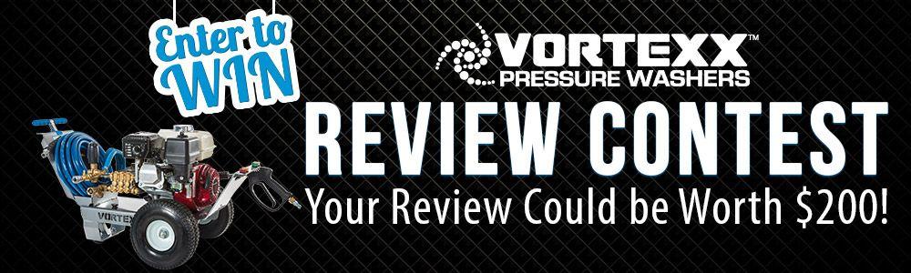 Vortexx Logo - Review Contest | Vortexx Pressure Washers