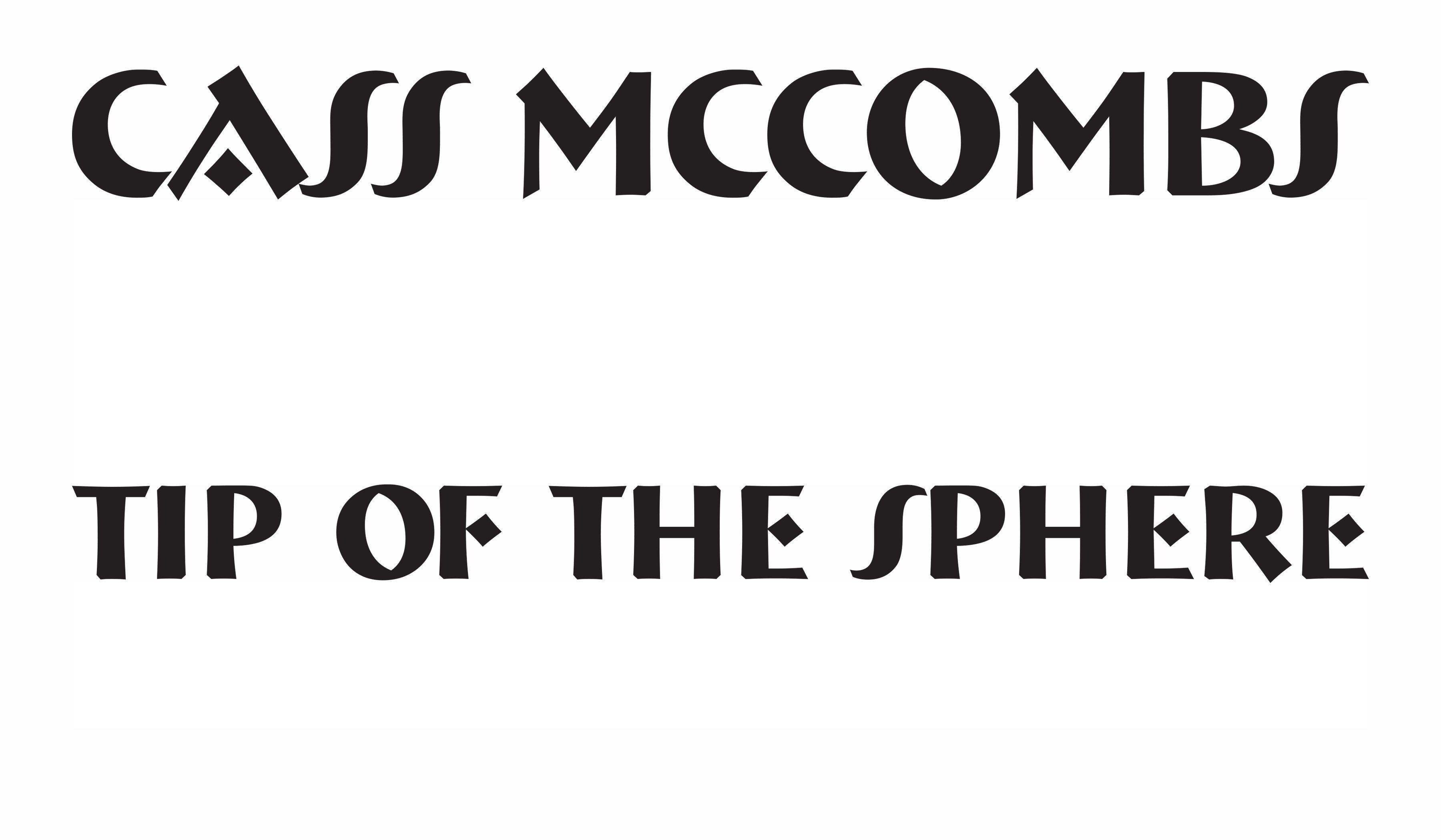 McCombs Logo - Cass McCombs | ANTI-