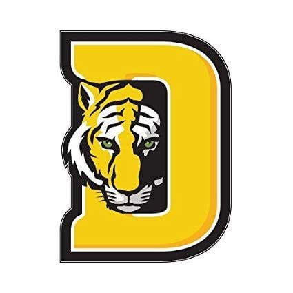 DePauw Logo - Amazon.com : CollegeFanGear DePauw Small Decal 'D W Tiger Head