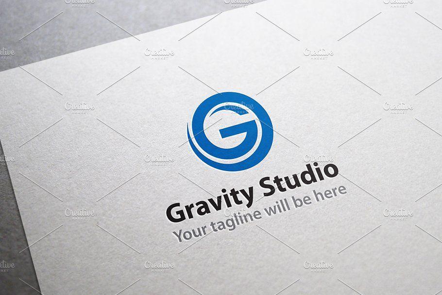 Gravity Logo - G Logo - Gravity Studio Logo