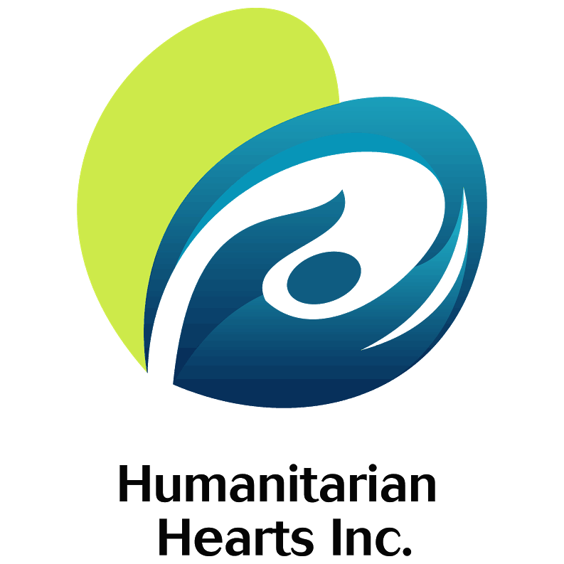 Humanitarian Logo - Humanitarian Hearts Carrity Logo with Name - Rak Tamachat Friend ...