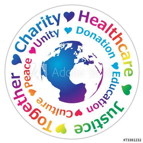 Humanitarian Logo - Humanitarian logo for peace, charity and social security - Buy this ...