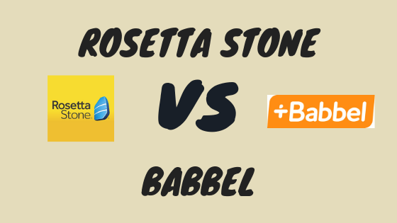Babbel Logo - Rosetta Stone vs Babbel Are My Top Choice But Babbel Is Better