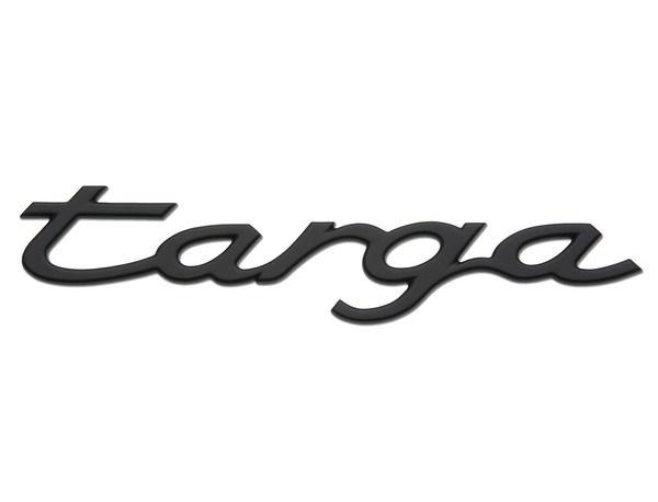 Targa Logo - Logo targa in Rally Black for Porsche 993