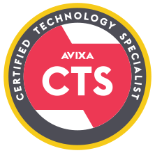 Certification Logo - About The Certified Technology Specialist (CTS) Credential | AVIXA