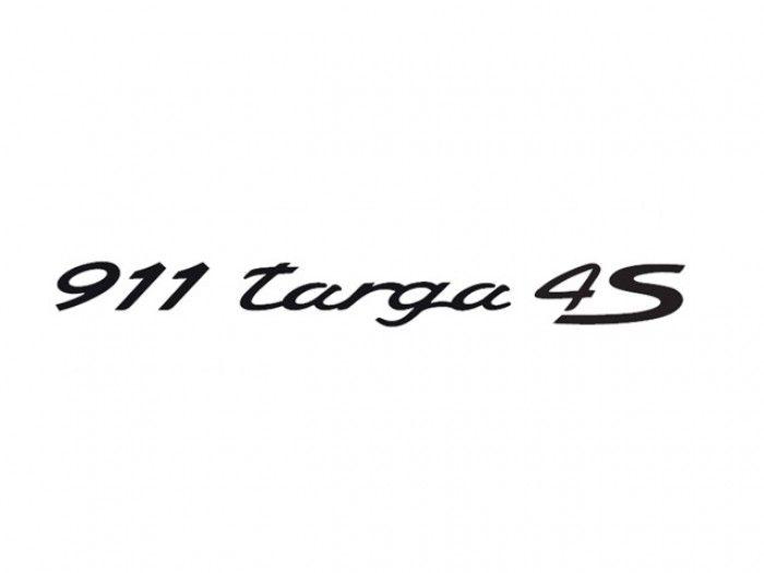Targa Logo - targa 4s style for Porsche 911 Decal sticker emblem