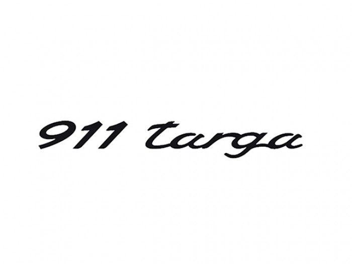 Targa Logo - targa style for Porsche Decal sticker emblem