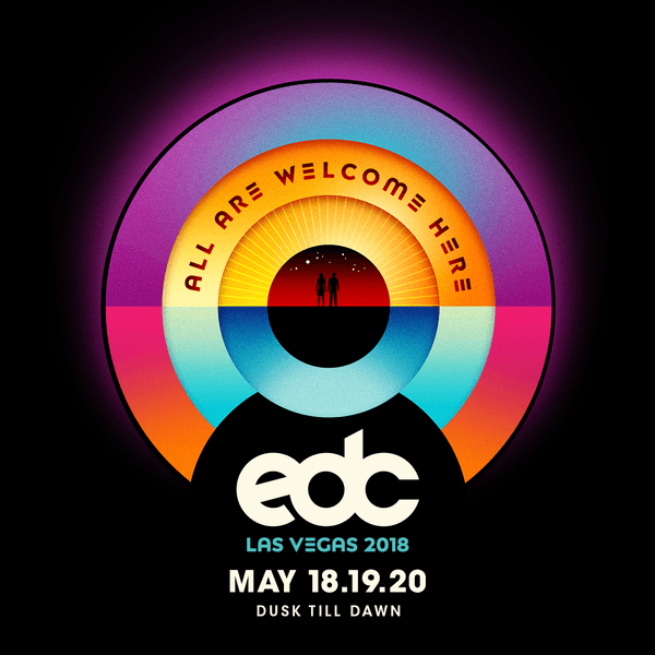 EDC Logo - EDC 2018 Las Vegas. May 18- 2018