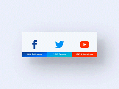 Sliding Logo - After Effects Tutorial - Sliding Social Network Icon Logo Reveal by ...