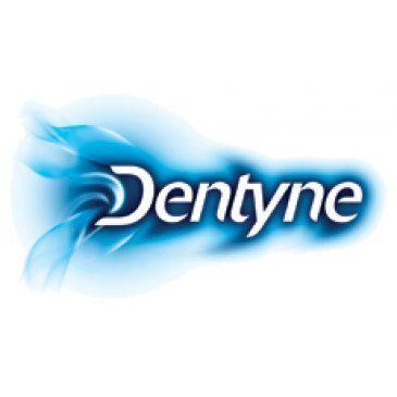 Dentyne Logo - Dentyne. Love the use of effects in the blues. ♥ LOGO DESIGN LOVE