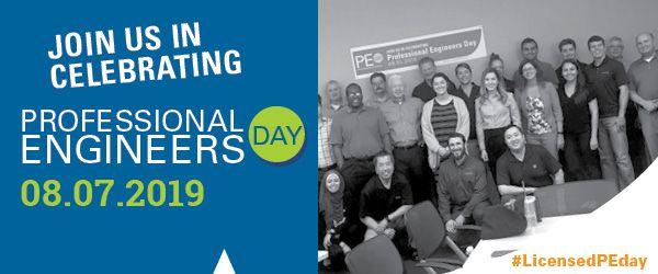 NSPE Logo - Professional Engineers Day. National Society of Professional Engineers