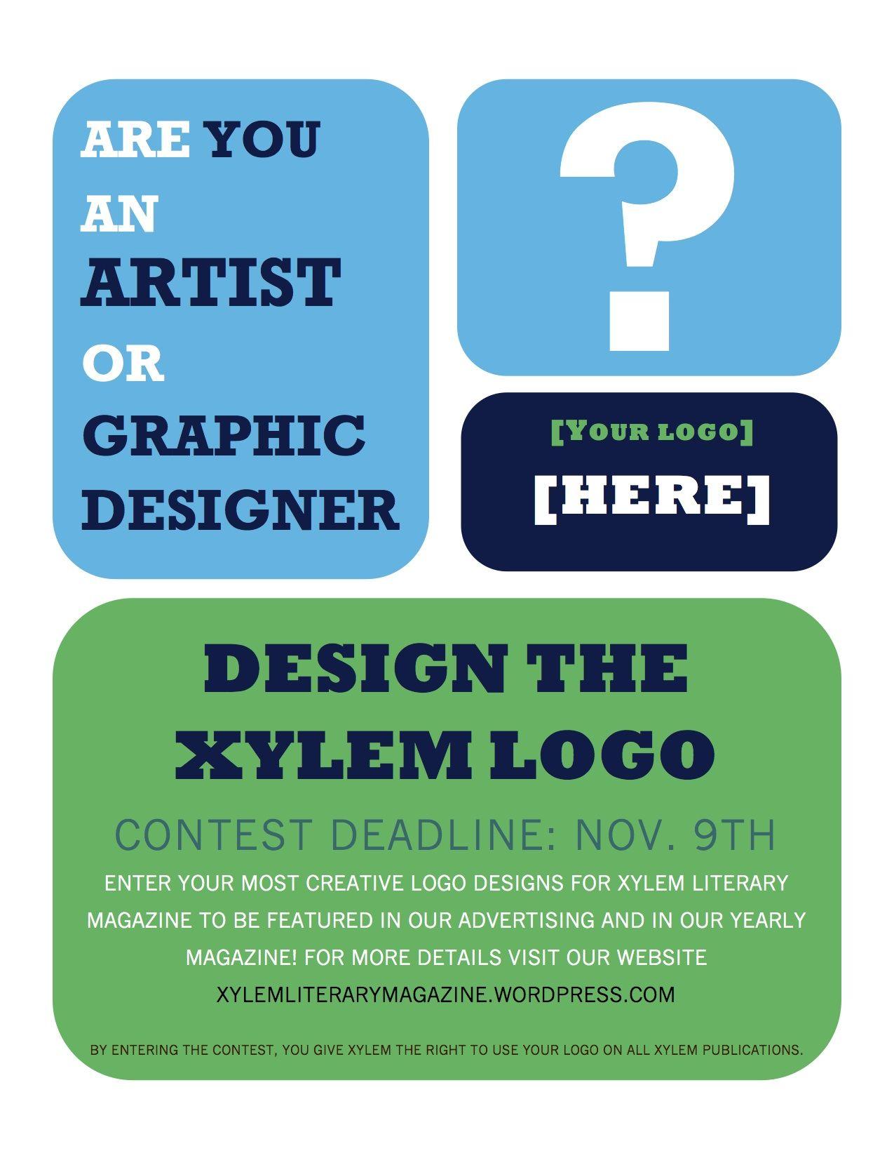 Xylem Logo - Logo Design Contest! – Xylem Literary Magazine