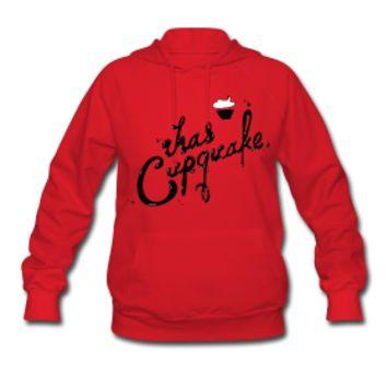 iHasCupquake Logo - Women's Hooded SweatShirt ihasCupquake Logo