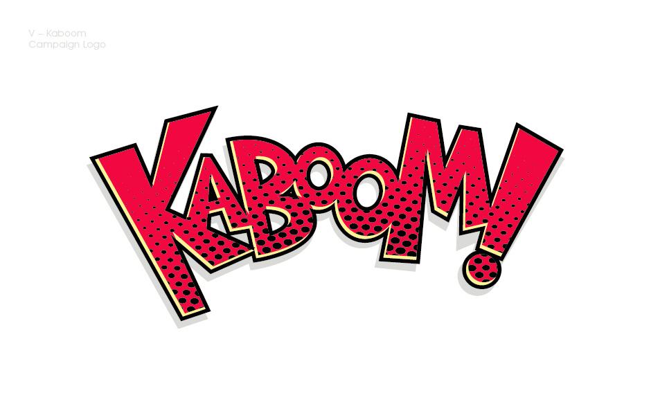 Kaboom Logo - Kaboom – Packaging –