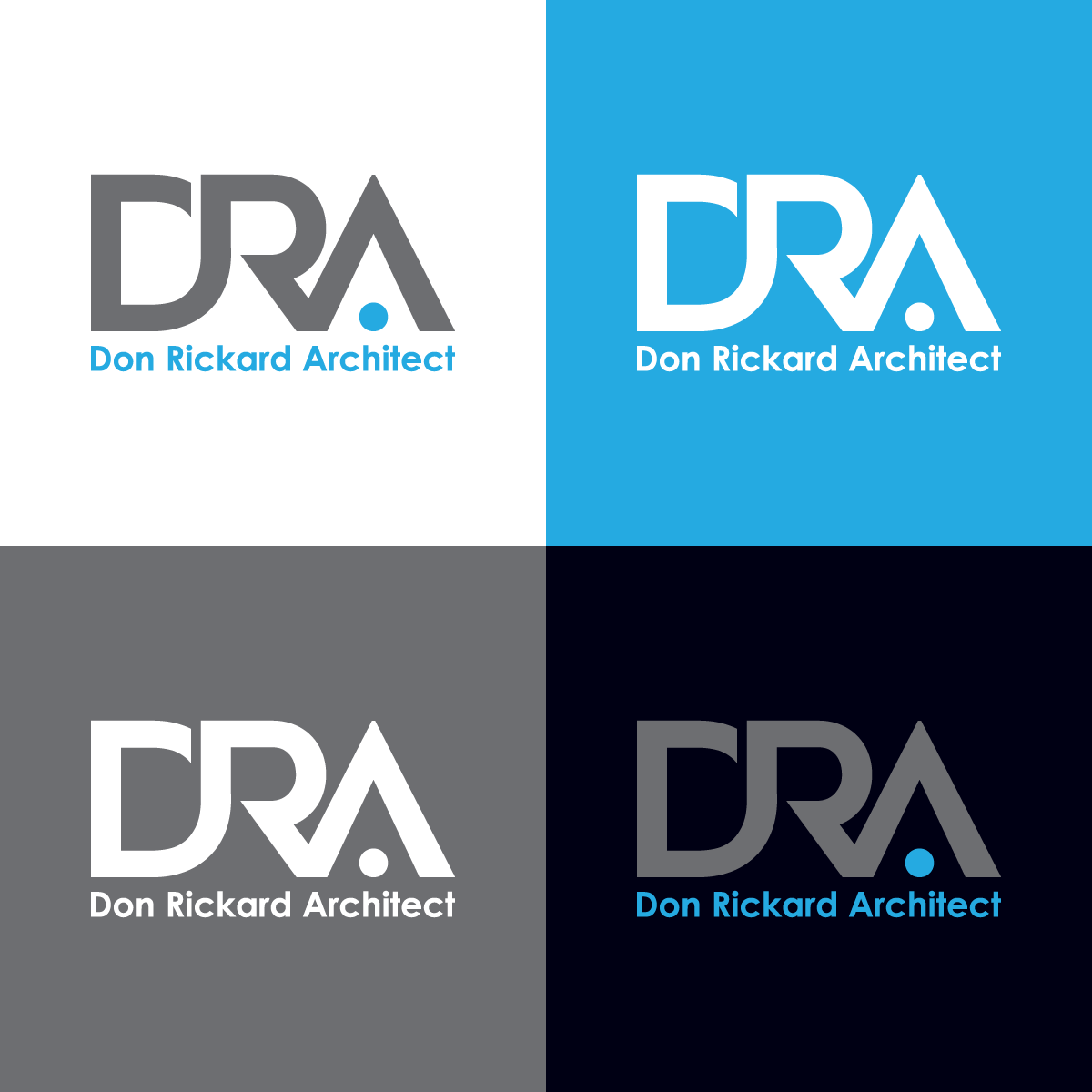 Dra Logo - Professional, Masculine, Architecture Logo Design for DRA, with the ...