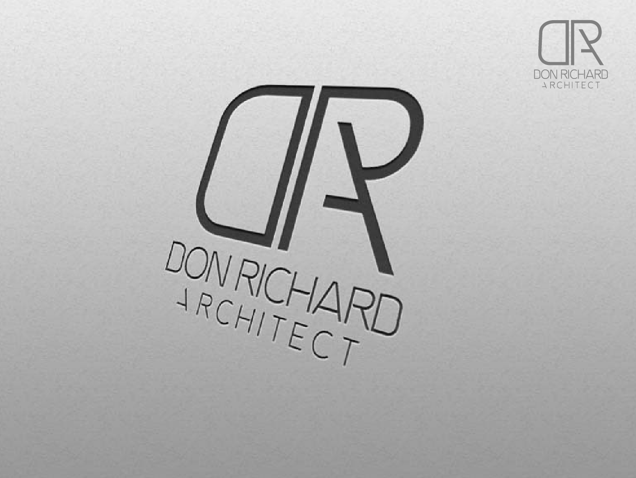 Dra Logo - Professional, Masculine, Architecture Logo Design for DRA, with