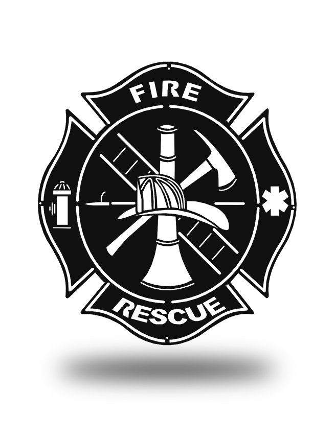 Firefigher Logo - Firefighter & Rescue Logo