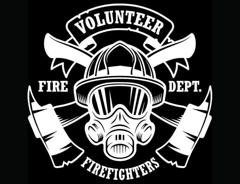 Firefigher Logo - Firefighter Logo Volunteer Firefighting Helmet Axes Mask Rescue Fireman Fighting Fight Fire Emergency.SVG .PNG Vector Cricut Cut Cutting