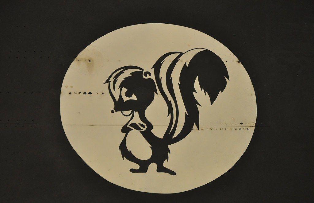 Skunkworks Logo - SR 71A Blackbird Works Logo. Smithsonian National A