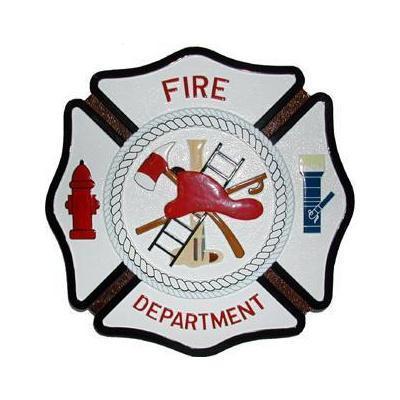 Firefigher Logo - Firefighter Emblem Plaque