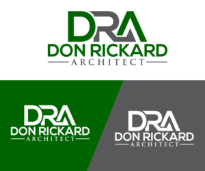 Dra Logo - Architect logo for business card and to use on drawings