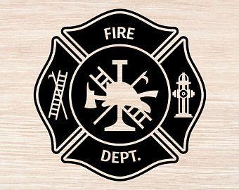 Firefigher Logo - Firefighter logo | Etsy