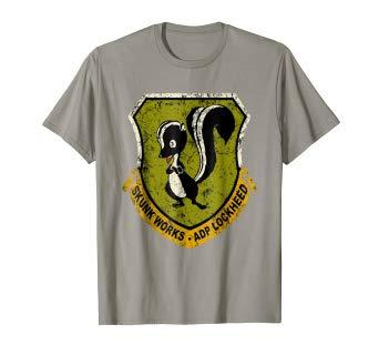 Skunkworks Logo - Amazon.com: Lockheed T-shirt Martin Skunk Works vintage logo 27 For ...