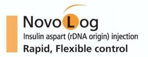 Novolog Logo - NOVOLOG INSULIN ASPART (RDNA ORIGIN) INJECTION RAPID, FLEXIBLE