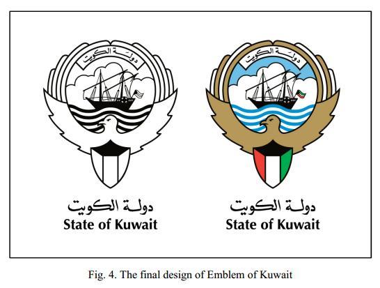Kuwait Logo - The Identity of the Falcon in Kuwait Emblem - FIVE ONE EIGHTFIVE ONE ...