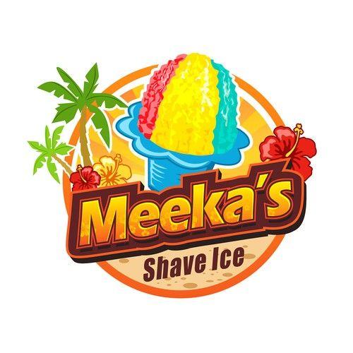 Shaved Logo - Design a refreshing and fun logo for Meeka's Shave Ice. Logo design