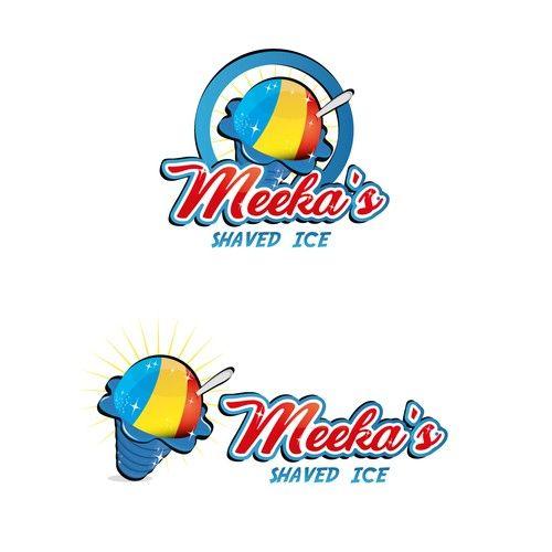 Shaved Logo - Design a refreshing and fun logo for Meeka's Shave Ice. Logo design