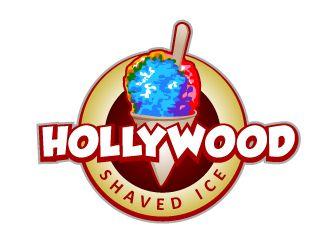 Shaved Logo - Hollywood Shaved Ice logo design