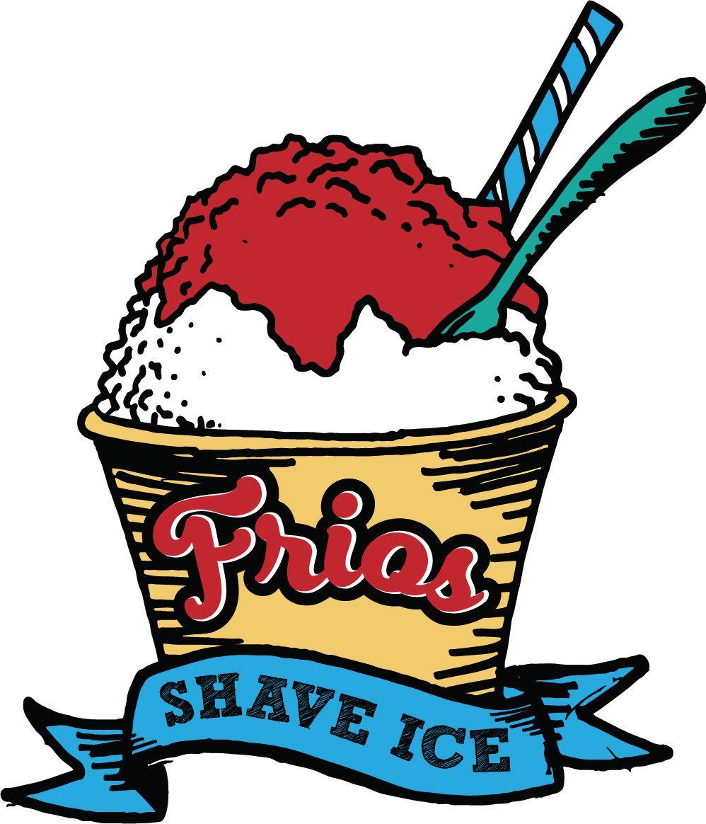 Shaved Logo - Frio's shave ice stand logo design on Behance