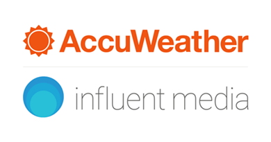 AccuWeather Logo - AccuWeather appoints Influent Media as its digital advertising sales ...
