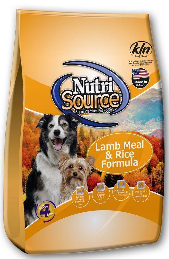 NutriSource Logo - NutriSource Lamb Meal and Rice Dry Dog Food | Petflow