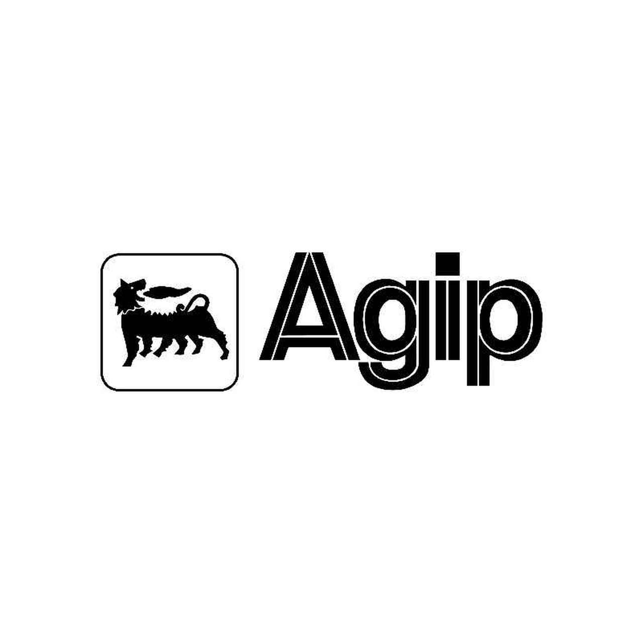 Agip Logo - Agip Logo Jdm Decal