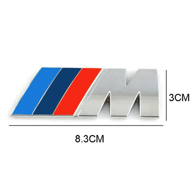 BMW M3 Logo - Car Styling Car Decoration Emblem Badge M Logo Metal 3D Car