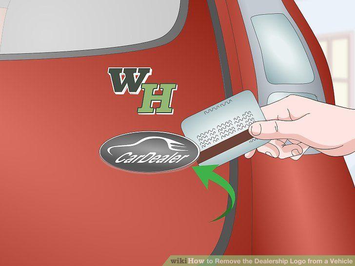 Dealership Logo - The Easiest Way to Remove the Dealership Logo from a Vehicle
