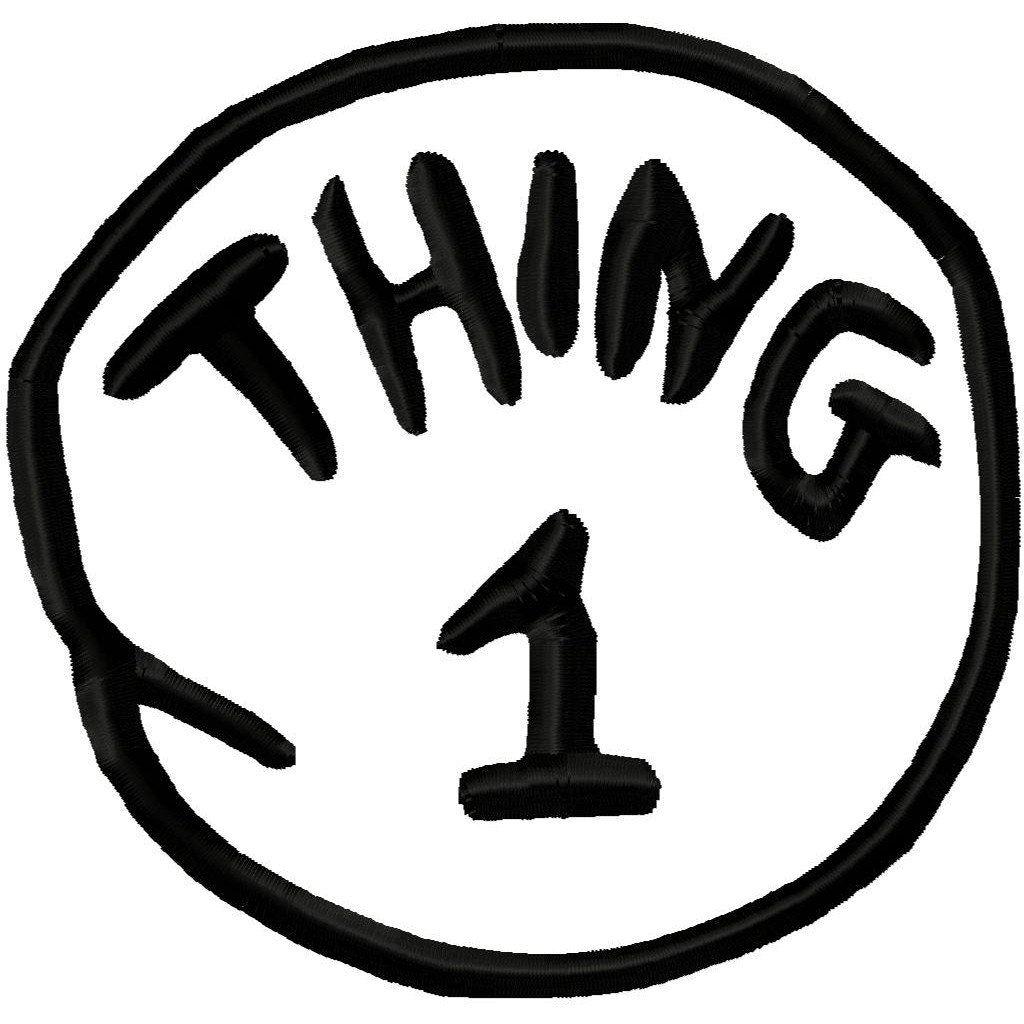 Thing Logo - Thing one printable Logos