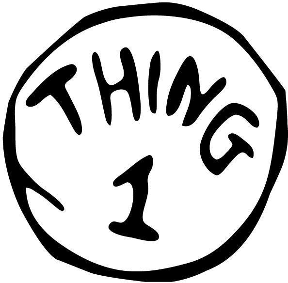 Thing Logo - Thing 1 LARGE IMAGE | Download vector about thing 1 logo item 1 ...