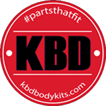 KBD Logo - Mazda Miata 1990-1997 Deuce Style 1 Piece Polyurethane Front Bumper 37-6070