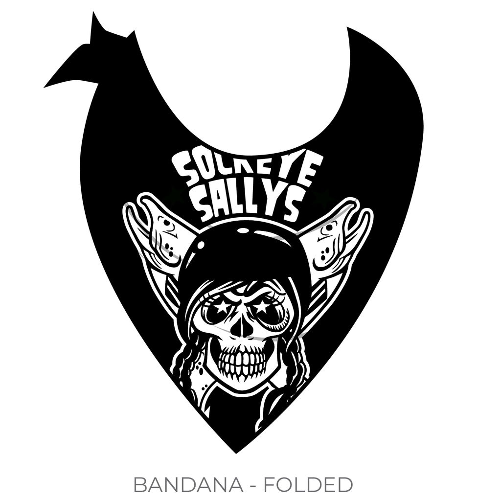 Sally's Logo - Rage City Rollergirls Sockeye Sallys: Bandana