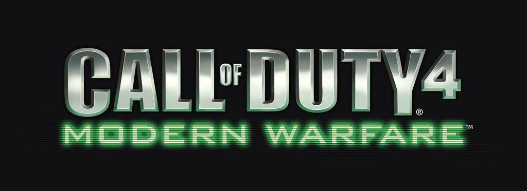 COD4 Logo - Call of Duty 4: Modern Warfare LOGO Photoshop.psd 1024 x 372 pix ...